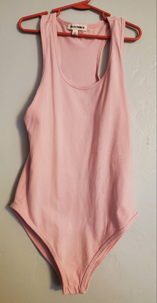 Pink bodysuit